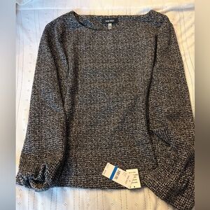 Nine West Monochrome Textured Sweater